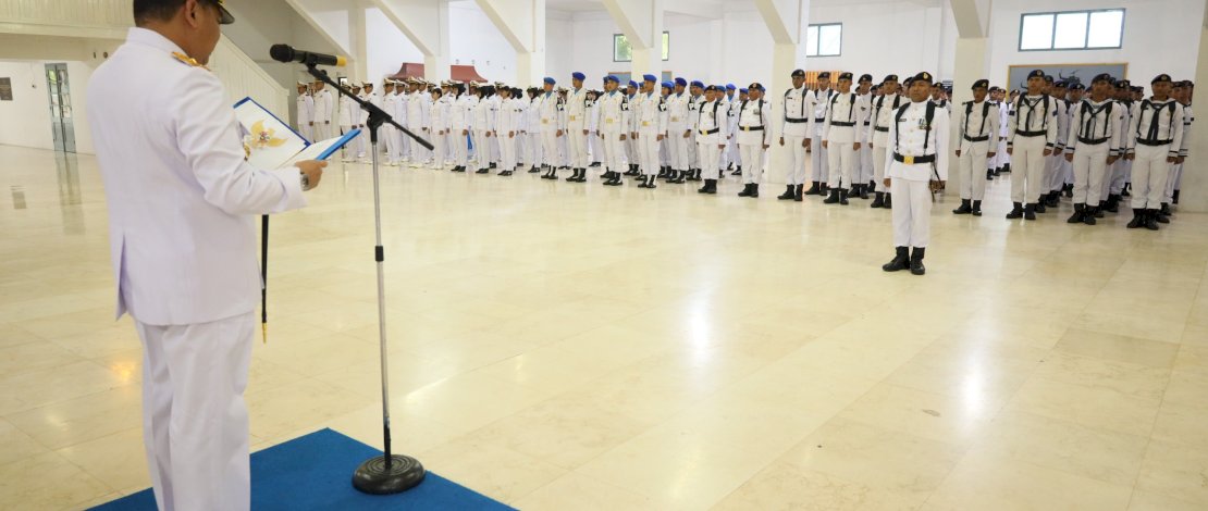 Lantamal VI Makassar Gelar Upacara Peringatan Hari Lahir Pancasila 1 Juni