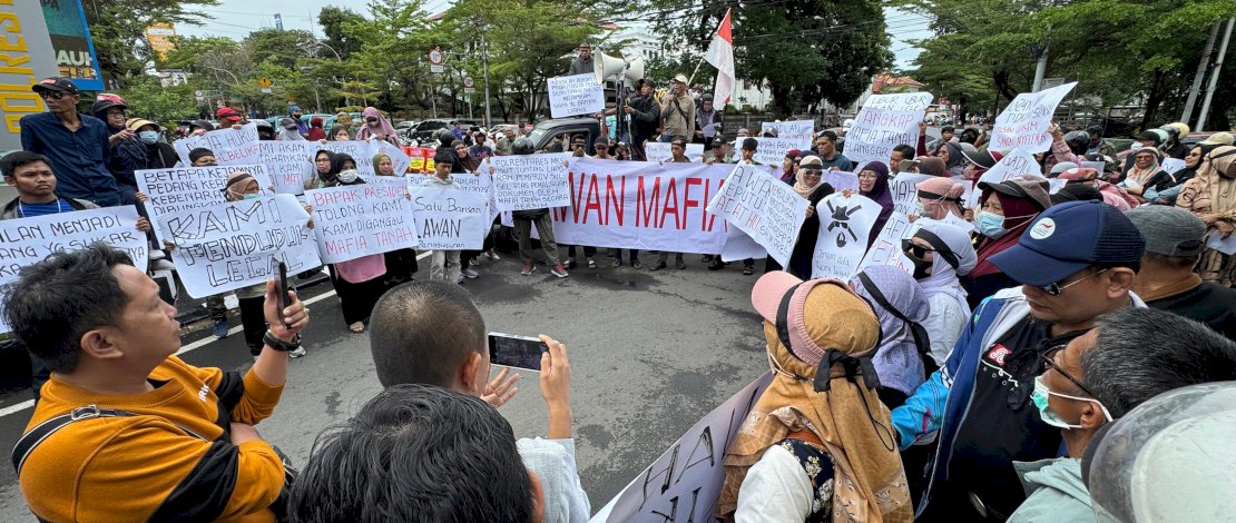 Ratusan Warga Manggala Geruduk Mapolrestabes dan Pengadilan Tinggi Makassar: Tuntut Keadilan dalam Sengketa Lahan