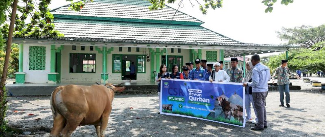 Huabao Indonesia Salurkan CSR, 17 Hewan Kurban untuk Warga Sekitar Lingkar Industri