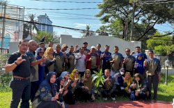 Dinas Perpustakaan dan Kearsipan Sulsel Gelar Aksi Penanaman Pohon Serentak