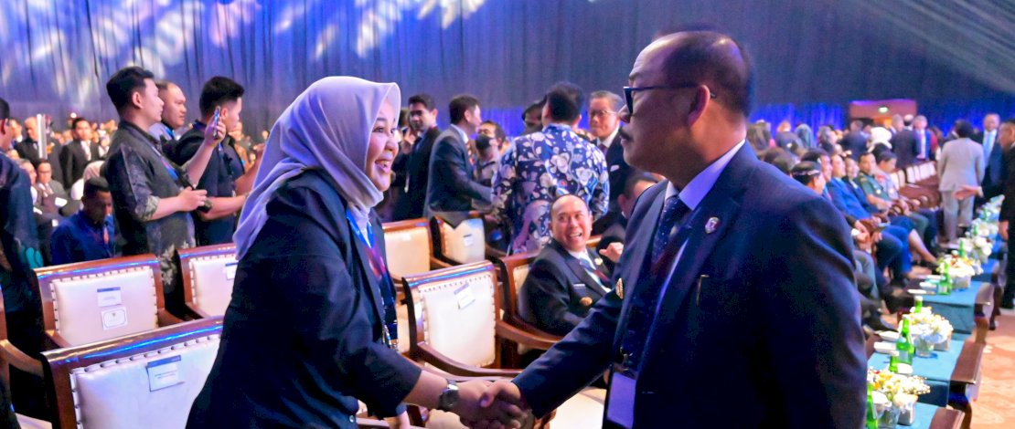 Wakil Gubernur Sulsel Fatmawati Rusdi menghadiri pembukaan International Conference of Infrastructure (ICI) 2025 yang digelar di Jakarta Convention Center (JCC), Senayan, Rabu, 11 Juni 2025. Wakil Gubernur Sulsel Fatmawati Rusdi menghadiri pembukaan International Conference of Infrastructure (ICI) 2025 yang digelar di Jakarta Convention Center (JCC), Senayan, Rabu, 11 Juni 2025.