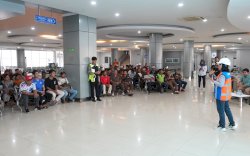 Pelindo Regional 4 Gandeng Dinas Sosial Sosialisasikan Penertiban dan Pemberdayaan Pedagang Asongan & TK Bagasi di Pelabuhan Makassar