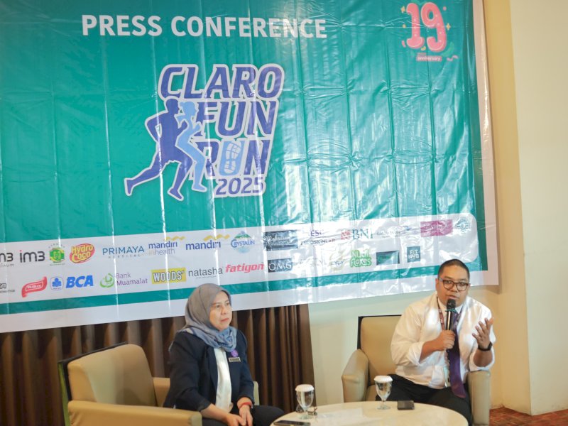 Meriahkan HUT ke-19, Hotel Claro Makassar Gelar Fun Run Berhadiah Umroh dan Motor