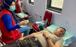 Bakti Kesehatan Sambut Hari Bhayangkara, Polres Selayar Berhasil Kumpulkan 92 Kantong Darah