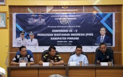 Hadiri Konferensi PWI, Kadis Kominfosandi Pinrang Harap Peningkatan Kualitas Karya Jurnalistik