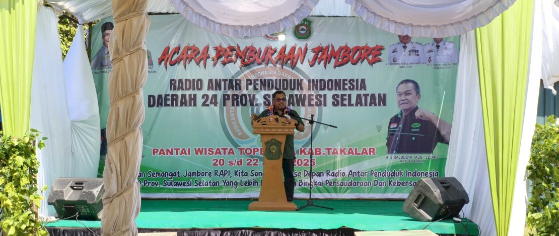 Buka Jambore Rapida 24 Sulsel, Bupati Takalar : Keberadaan Rapi Sangat Penting Untuk Masyarakat Takalar Buka Jambore Rapida 24 Sulsel, Bupati Takalar : Keberadaan Rapi Sangat Penting Untuk Masyarakat Takalar
