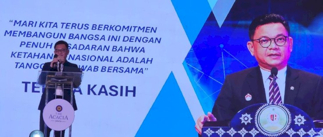 Gubernur Lembaga Ketahanan Nasional (Lemhannas), Ace Hasan Syadzily