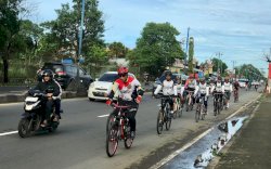 16 Personel Brimob Polda Sulsel Ramaikan Gobar SCC, Taklukkan Trek Makassar - Pangkep