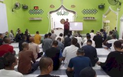 Warga Binaan Lapas Narkotika Sungguminasa Antusias Ikuti Kegiatan Keagamaan