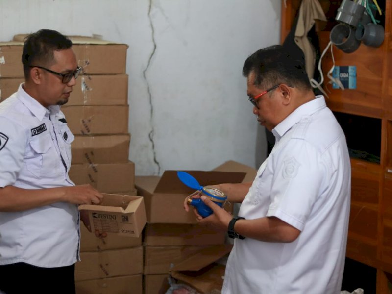 Pastikan Layanan Perumda Tirta Panrannuangku Optimal, Bupati Lakukan Sidak