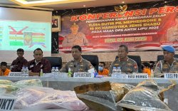 Operasi Antik Lipu 2025 di Makassar, Polisi Amankan 10 Kg Sabu dan 11.554 Butir Pil Mephedrone