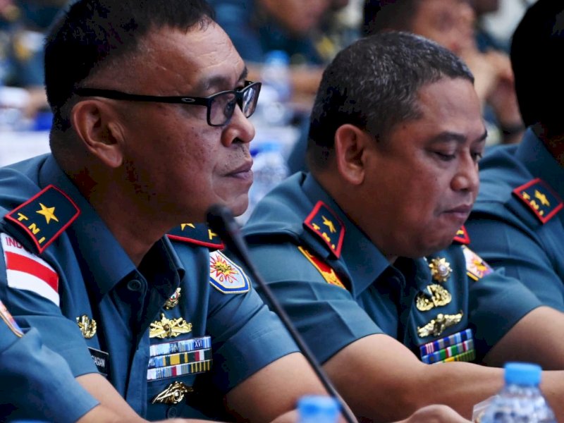 Danlantamal VI Makassar Ikuti Rakor Renaku I TNI AL Tahun 2025