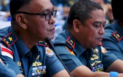 Danlantamal VI Makassar Ikuti Rakor Renaku I TNI AL Tahun 2025