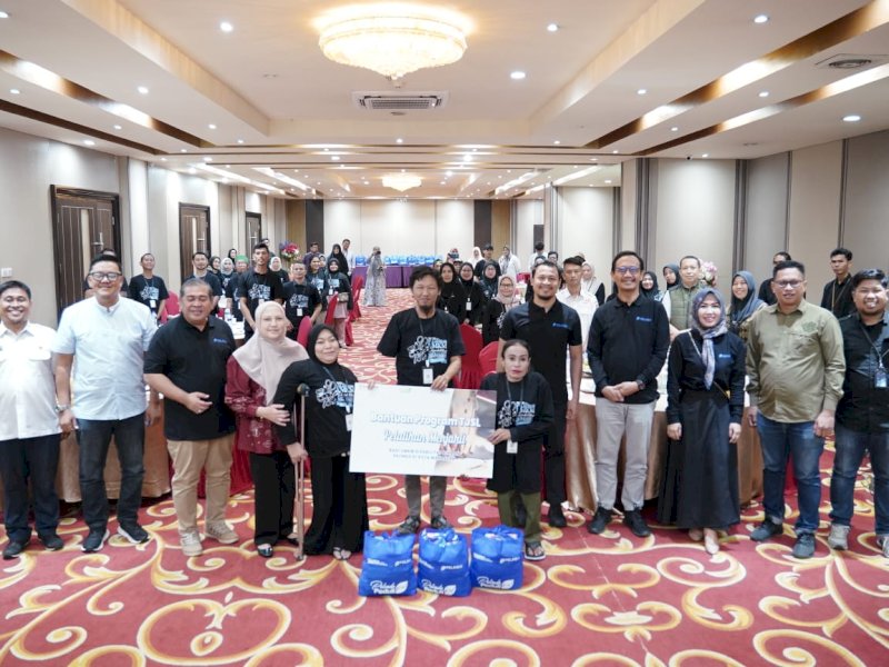 Pelindo Regional 4 Peduli, Gelar Pelatihan Menjahit Bagi UMKM Disabilitas 
