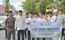 Ribuan Warga Parepare Meriahkan Pawai 1 Muharram, ICMI Orda Parepare Tampilkan Pesan Hijrah Inspiratif