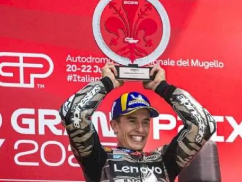 Marc Marquez Juara MotoGP Belanda 2025, Alex Marquez Terjatuh