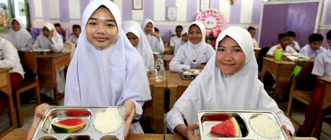 Penerima program Makan Bergizi Gratis saat ini sudah mencapai 5,5 juta orang.