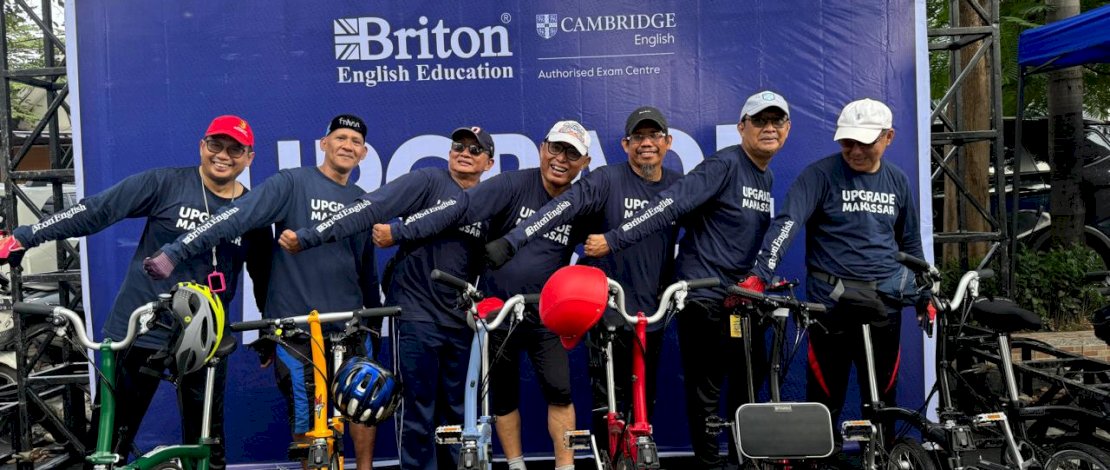 Bangkitkan Semangat Belajar, Briton English Education Gelar Kampanye 'Upgrade Makassar' di CFD Sudirman