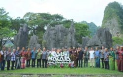 Leang-Leang Maros Jadi Sorotan Dunia di Gau Maraja International Conference 2025