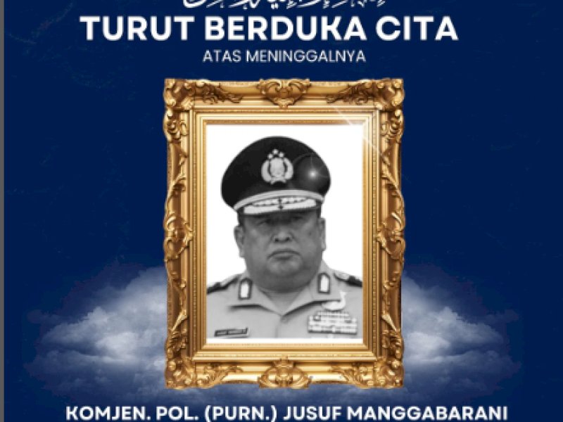 Dinas Perhubungan Kota Makassar Sampaikan Duka Cita Atas Wafatnya Komjen Pol (Purn.) Jusuf Manggabarani