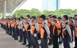 Kadishub Makassar Pimpin Apel Kesiapan Personel di Tribun Karebosi, Tekankan Profesionalisme dan Disiplin