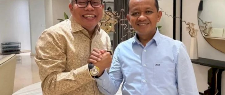 Pertemuan Taufan Pawe dan Bahlil Lahadalia Picu Spekulasi Jelang Musda Golkar Sulsel