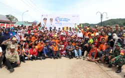 Tingkatkan Kesiapsiagaan, BPBD Luwu Timur Gelar Simulasi Bencana