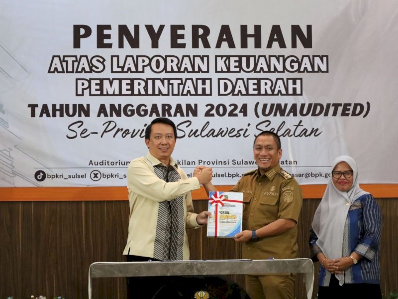 Serahkan LKPD 2024, Bupati Irwan Bachri Syam Optimistis Raih Opini WTP