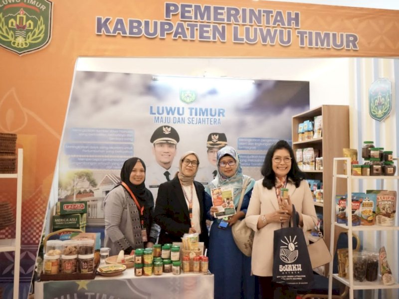 Sejumlah Produk Unggulan Luwu Timur Dipamerkan di Expo KKSS dan PSBM Tahun 2025