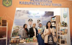 Sejumlah Produk Unggulan Luwu Timur Dipamerkan di Expo KKSS dan PSBM Tahun 2025