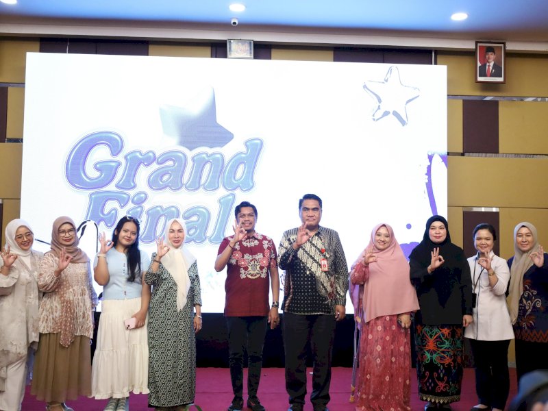 DPPKB Makassar Pilih Duta Genre 2025, Muh. Ikrimah Algifary dan Selvia Virginia Raih Gelar Juara Pertama
