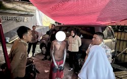 Patroli Gabungan Dinsos dan Satpol PP Amankan Manusia Silver di Persimpangan Kota