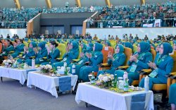 Ketua TP PKK Sulsel Hadiri Puncak HKG PKK ke-53 di Samarinda