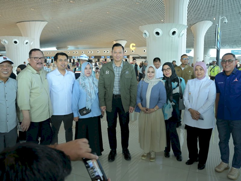 Aliyah Mustika Ilham Perkuat Sinergi Pusat dan Daerah dalam Peninjauan Bandara Sultan Hasanuddin