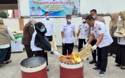 Tak Lagi Miliki Nilai Guna, 5.660 Berkas Arsip Pemkab Takalar Dimusnahkan