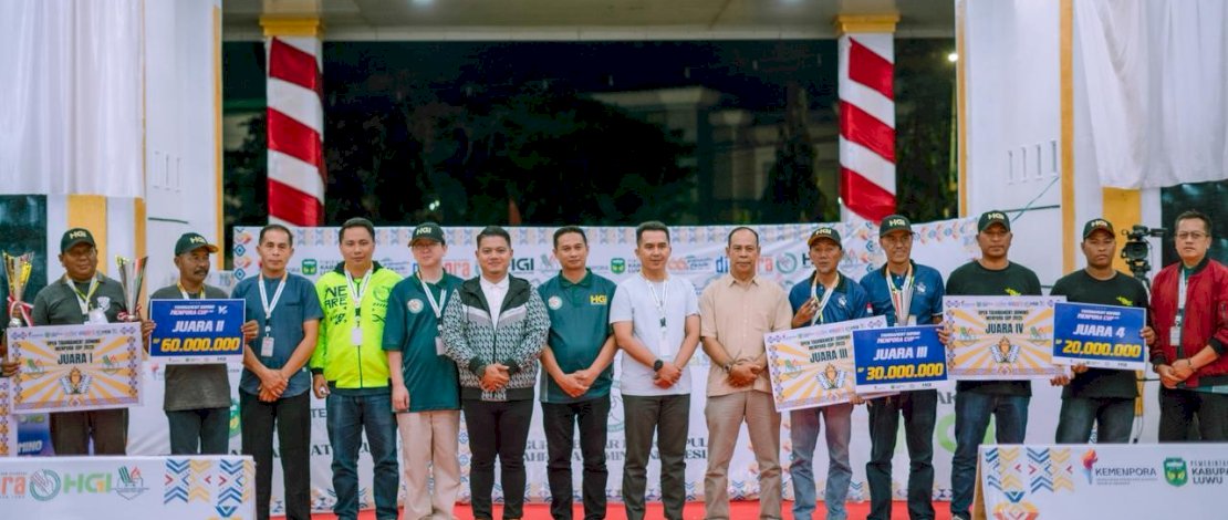 Domino jadi Platform Sosial: Ribuan Orang Berkumpul di Luwu Rayakan Tournament Menpora Cup 2025