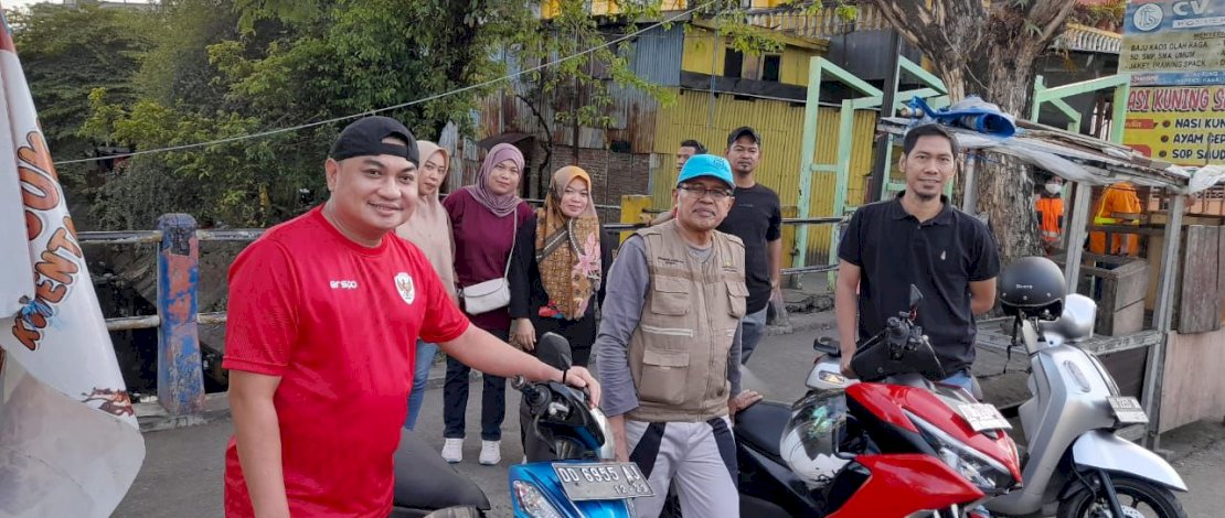 Dinas Sosial Makassar Gelar Jumat Bersih di Kanal Kerung-Kerung, Dukung Penataan Kanal Kota