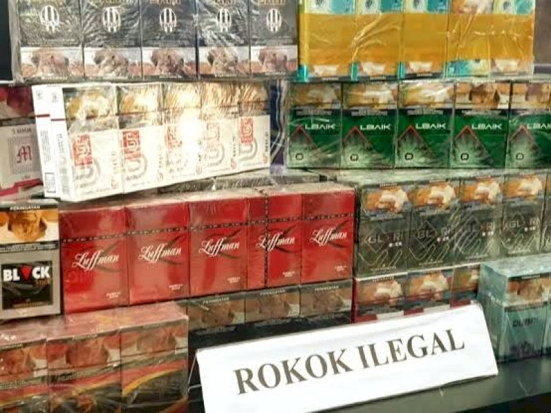 Hingga Juni 2025, Bea Cukai Sita 182 Juta Batang Rokok Ilegal
