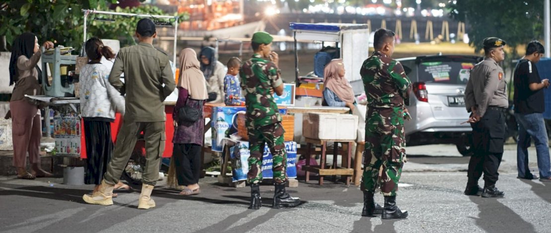 CPI Makassar Disterilkan dari PK5, Satpol PP Tertibkan Kawasan Ikonik Kota