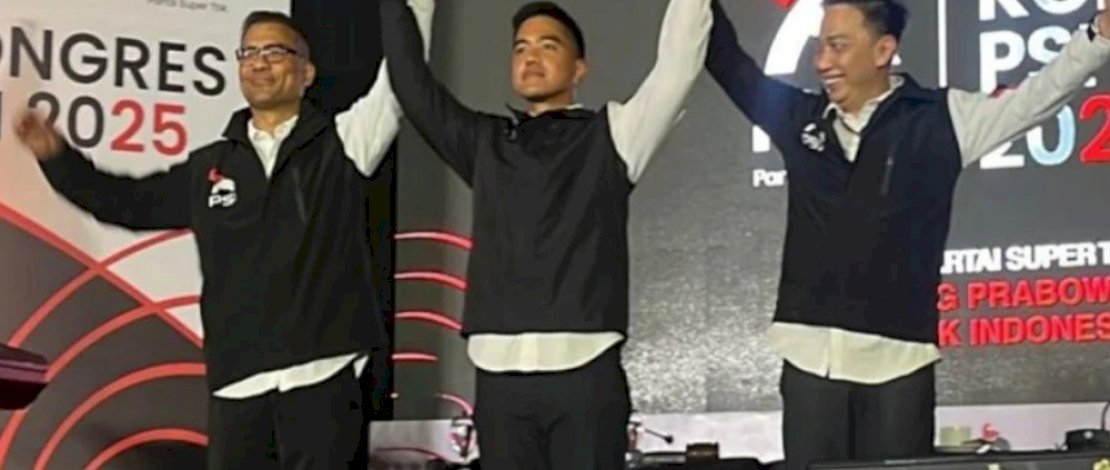 Kaesang Pangarep Kembali Terpilih Jadi Ketua Umum PSI, Targetkan Partai Besar di 2029