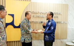 Gubernur Andi Sudirman Temui Dirjen SDA KemenPU, Usulkan Percepatan Irigasi Sulsel