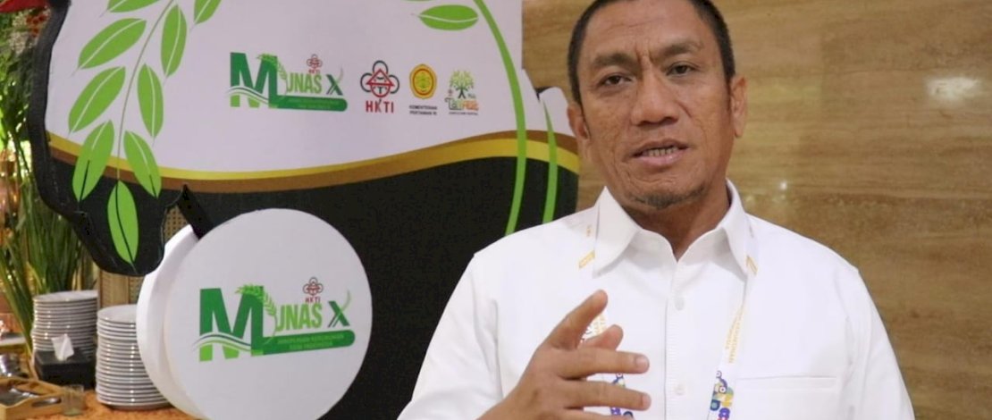 Bupati Luwu Timur, Irwan Bachri Syam  menghadiri langsung Musyawarah Nasional X Himpunan Kerukunan Tani Indonesia yang digelar di Auditorium Kementerian Pertanian RI, Jakarta, Rabu, 25 Juni 2025.