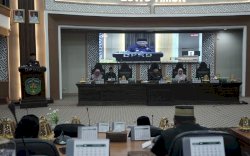 Bupati Irwan Bachri Syam Sampaikan Jawaban atas Pandangan Umum Fraksi DPRD terhadap Lima Ranperda