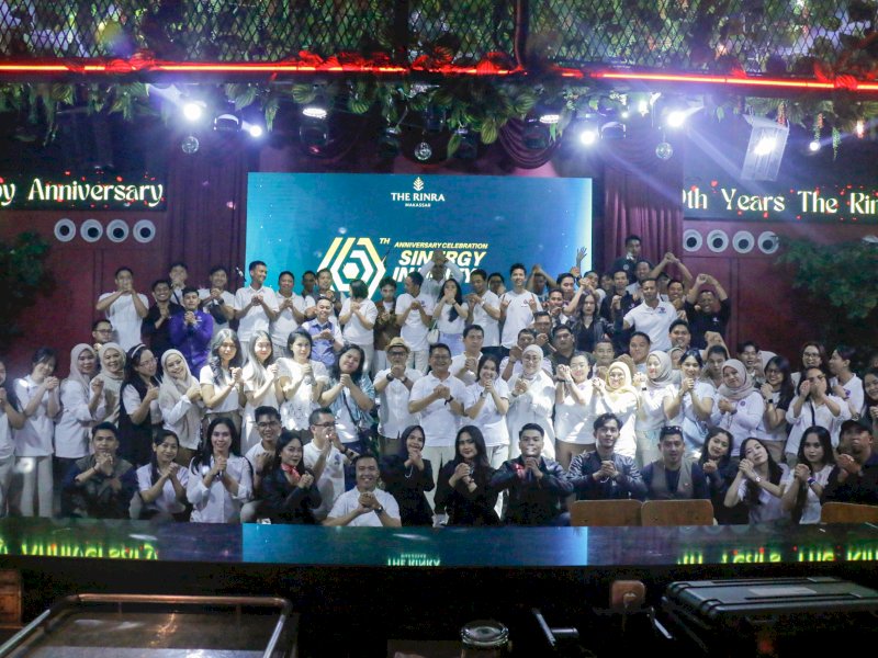 Sembilan Tahun The Rinra Makassar Usung Tema Synergy in Unity