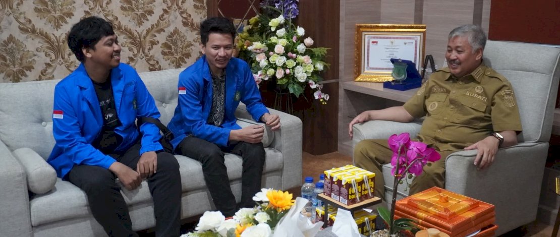 Bupati Pinrang Terima Audiensi KPMP, PDAM dan BPS