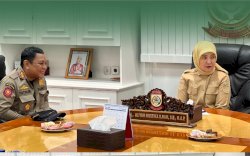 Plt Kasatpol PP Makassar Dampingi Wawali Terima Audiensi Kalapas Militer IV: Perkuat Sinergi Antarlembaga