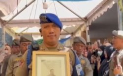 Satpol PP Kota Makassar Berduka Atas Wafatnya Kasubbag Keuangan, Firdaus Ali Baso