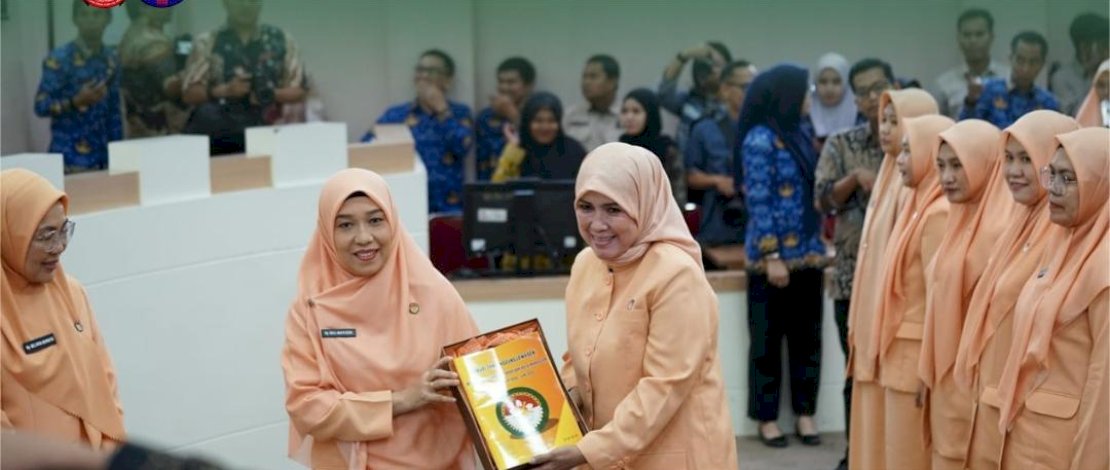 Ketua Unit DWP Satpol PP Makassar Hadiri Pengukuhan Pengurus DWP Kota Masa Bhakti 2024–2029
