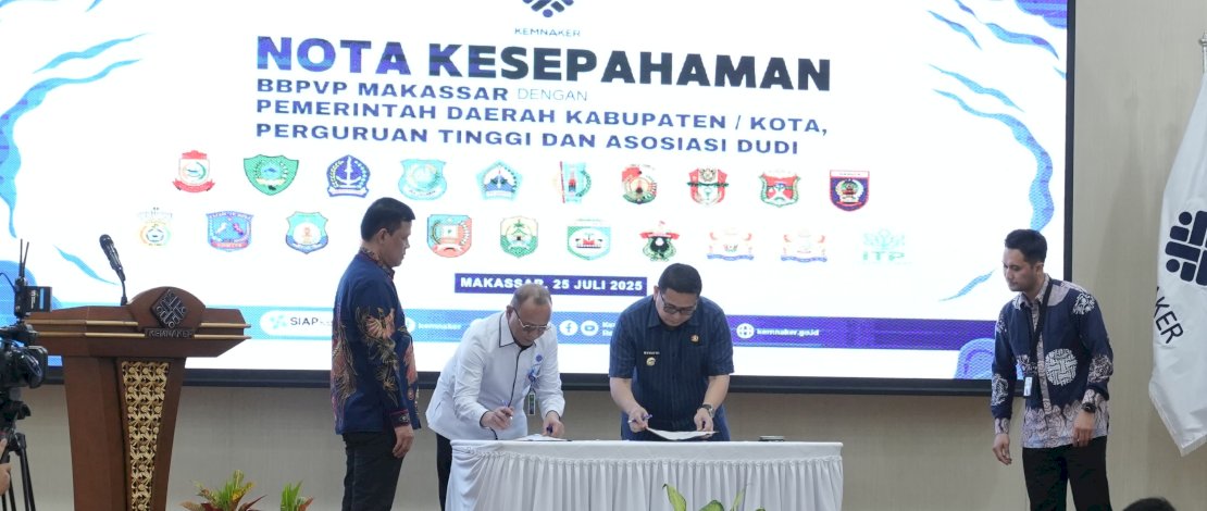 Disaksikan Menaker RI, Pemkot Teken MoU dan Buka Peluang Kerja bagi Disabilitas Disaksikan Menaker RI, Pemkot Teken MoU dan Buka Peluang Kerja bagi Disabilitas