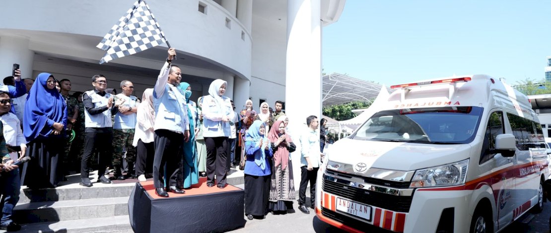 Gubernur Sulsel Luncurkan MICU, Rumah Sakit Berjalan Pertama dengan Fasilitas Operasi